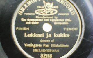 Savikiekko levy v. 1905 toispuolinen pikkukiekko 18 cm