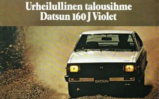 Datsun 160J Violet -esite, 1980