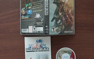 Final Fantasy Tactics the war of the lions PSP peli