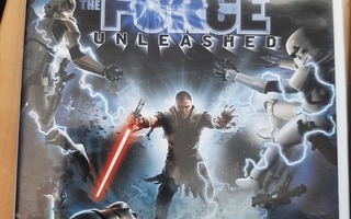 Wii Star Wars The Force Awakens + kotelo + ohjeet