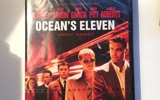 Ocean's Eleven - Korkeat Panokset (DVD) George Clooney -UUSI