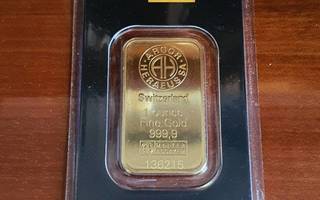 Argor-Heraeus kinebar kultaharkko, 1 unssi, 999.9 kultaa