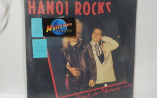 HANOI ROCKS - BACK TO MYSTERY CITY M-/EX- LP