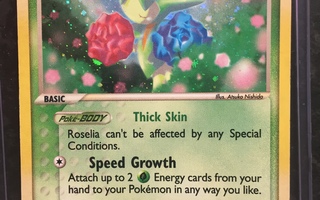 Roselia 9/97 Pokemon holo rare kortti