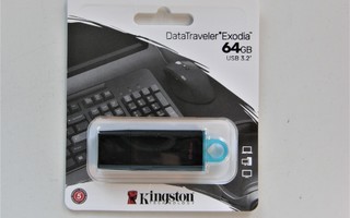 Kingston muistitikku 64GB USB 3.2 (Gen1).DTX/64GB   1kpl