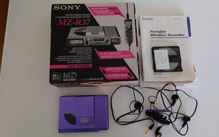 SONY MZ-R37 MD WALKMAN minidisc soitin