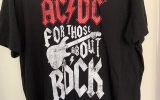 AC/DC FOR THOSE ABOUT TO ROCK- PAITA KOKO XXL