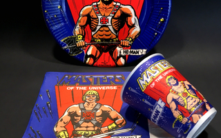 vintage Masters Of The Universe -setti (1983 & 1986)