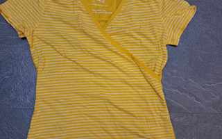 IcePeak keltainen kietaisumallin t-paita, koko 38 UUDENVEROI
