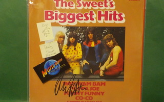 THE SWEET - BIGGEST HITS EX+/EX+ EU -72 LP + NIMMARI