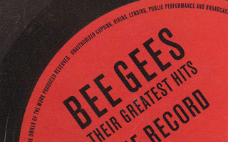 CD: Bee Gees ?– Their Greatest Hits: The Record