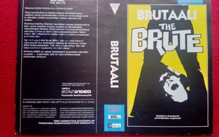 Fix kansilehti Brutaali (The Brute), Scanvideo/Warner