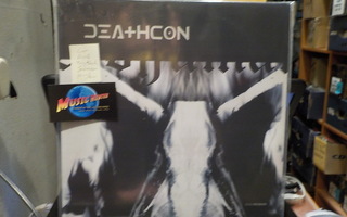 DEATHCON - ZEROHUMAN LP GER 2006 BLUE/BLACK SPLATTER M-/M-