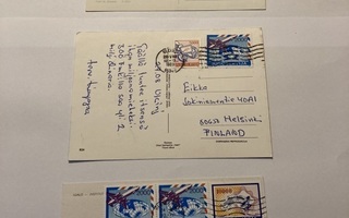 3 kpl postikortteja Jugoslaviasta