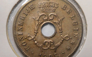 Belgium. 10 centimes 1905 "Belgie".