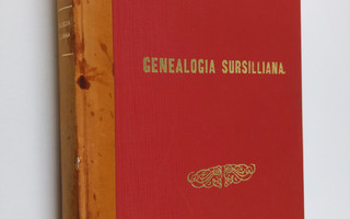 Elias Robert Alcenius : Genealogia Sursilliana : Faksimil...