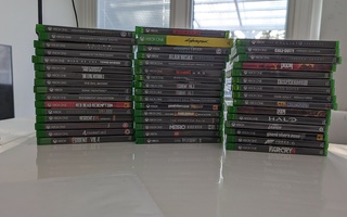 Xbox Series ja One Pelejä iso läjä 47kpl