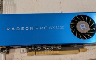AMD Radeon Pro WX 3200 - 4GB GDDR5 RAM - Näytönohjain