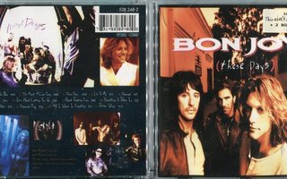 BON JOVI . CD-LEVY . THESE DAYS