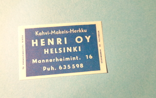 TT-etiketti Henri Oy, Helsinki
