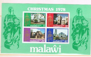 Malawi 1978 - Joulu Christmas ++ blokki