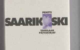 Saarikoski,Pentti: Toipilaan päiväkirjat,Otava 2001,skp, K3