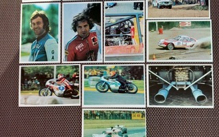 Grand Prix Hellas Jenkki purkkakuvat 1975 0,75/ kpl.