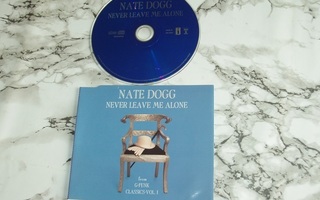 CD Single Nate Dogg - Never Leave Me Alone