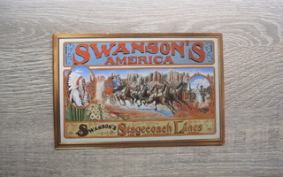 POSTIKORTTI Swanson´s America, länkkärikortti