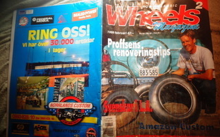 Jenkkiautolehti Wheels Magazine 2/1999