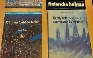 Lahti kirjoja ja Finlandia hiihto