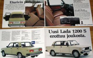 1982 Lada 1200 S esite - KUIN UUSI - suomalainen