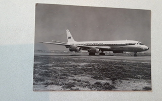 Vanha lentokone kortti, SAS D C - 8 C