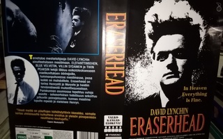 VHS kansipaperi ERASERHEAD