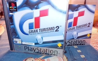 2 levyn PS1 : Gran Turismo 2 ( Platinum  ) SIS POSTIKULU