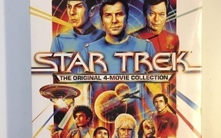 Star Trek: The Original 4 Movie Collection (4K Ultra HD UUSI