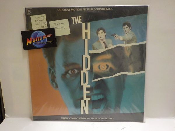 MICHAEL CONVERTINO - THE HIDDEN OST M-/M- US-87 LP - Huuto.net