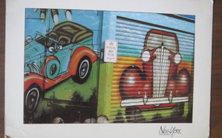 Steve Herman: New York East Village graffitikortti 1980-luku
