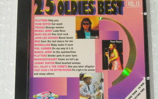 Various • 25 Oldies Best Vol. 15 CD