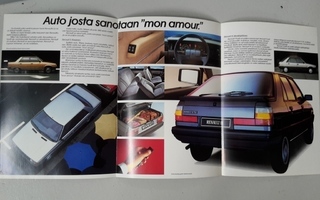 Renault 9 ja 11 -esite, 1985