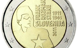 2€ Rulla Slovenia 2011 Franc Rozman