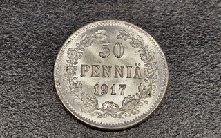 50 Penniä 1917