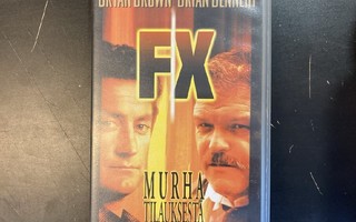 FX - murha tilauksesta VHS