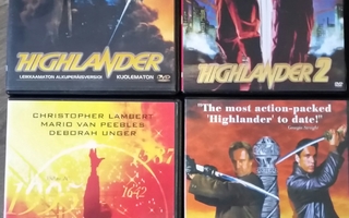 Highlander 4 Kpl -DVD