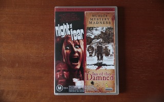 Night of fear ja Inn of the damned DVD
