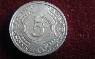5 cents 2009 Hollannin Antillit-Netherlands Antilles