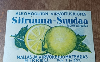 Sitruuna sooda Mikkeli