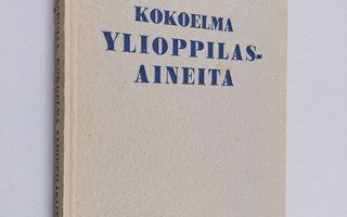 Kokoelma ylioppilasaineita