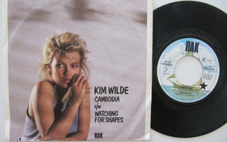 Kim Wilde  Cambodia 7" sinkku Erilainen painos
