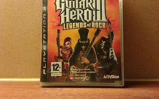 PS 3: GUITAR HERO 3 LEGENDS OF ROCK (CIB)
